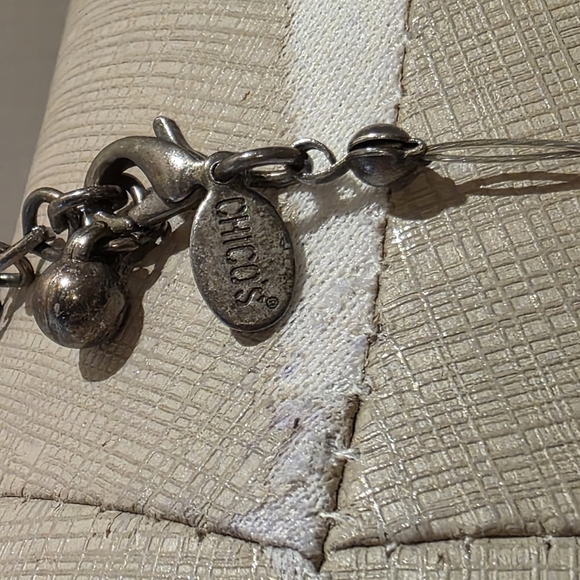 VTG CHICO'S Double Strand Necklace. 19" - Picture 2 of 6